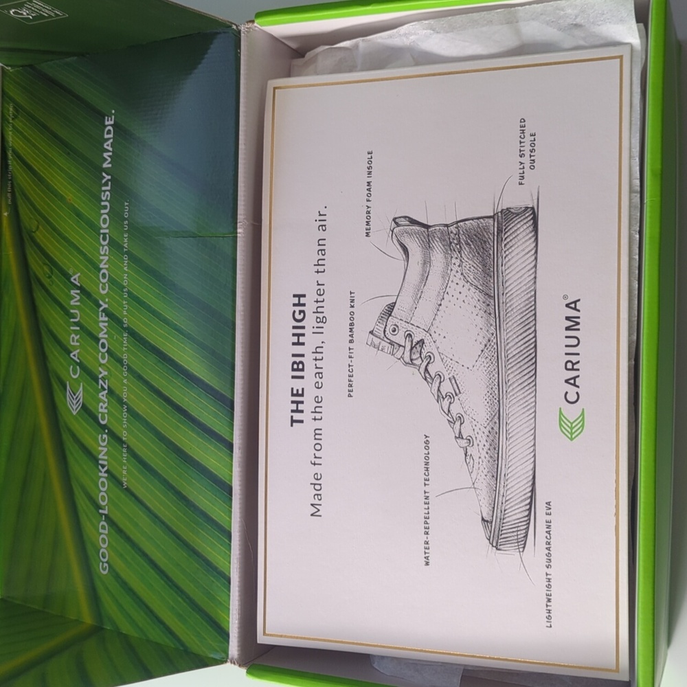 Cariuma (White Bamboo Knit/White Sole) 10.5M/12W - Picture 6 of 6